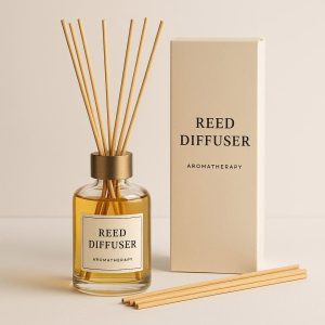 17 Elegant Reed Diffuser Set - Long-Lasting Aromatherapy for Home Spaces
