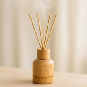 Elegant Bamboo Reed Diffuser - Effortless Fragrance Diffusion