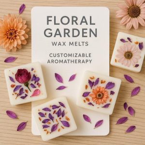 Floral Garden Wax Melts - Customizable Aromatherapy