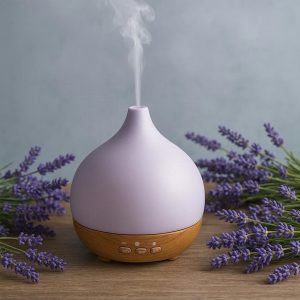 1 Tranquil Lavender Essential Oil Diffuser - Peaceful Sleep Aid