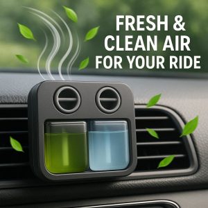 Dual-Scented Car Air Purifier - Fresh & Clean Air for Your Ride